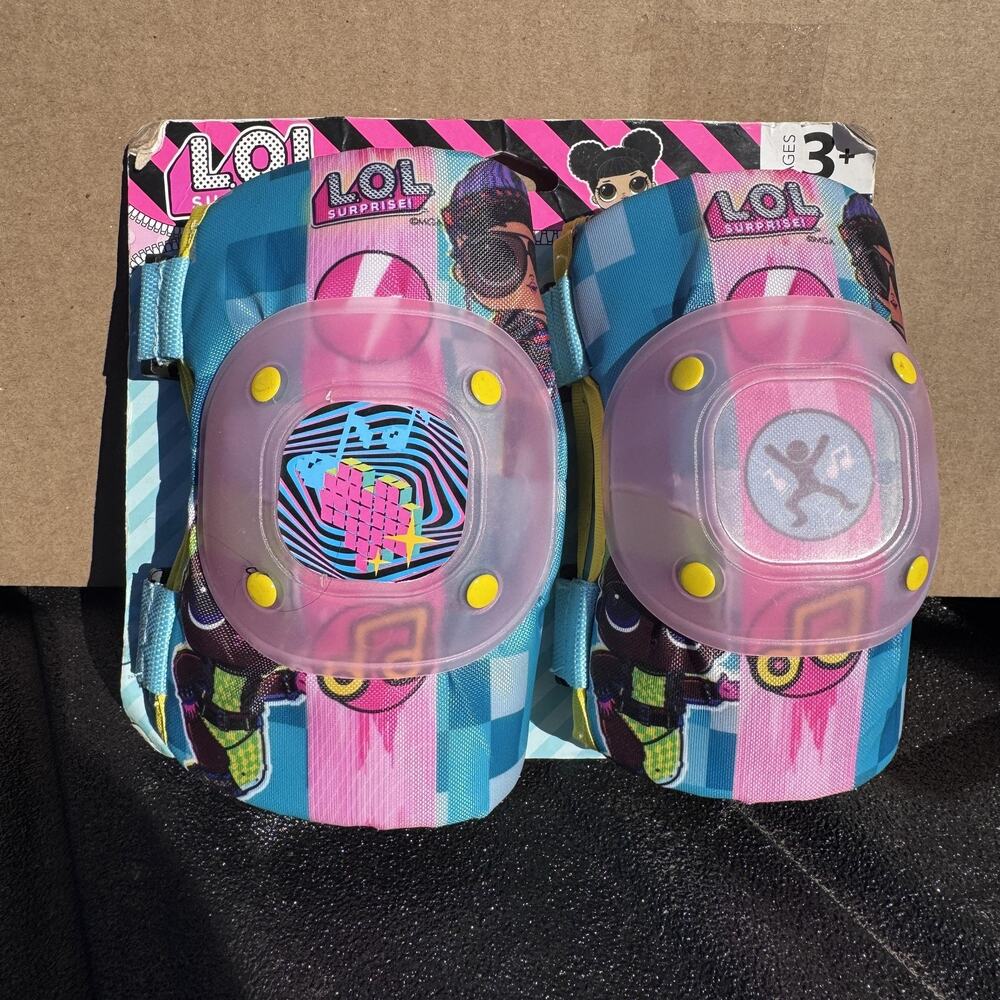 LOL Surprise Protective Gear Kids Elbow Knee Pads Set Ages 3+ Bell‎ Walmart Toy